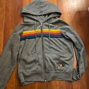 Super cute aviator nation zip up